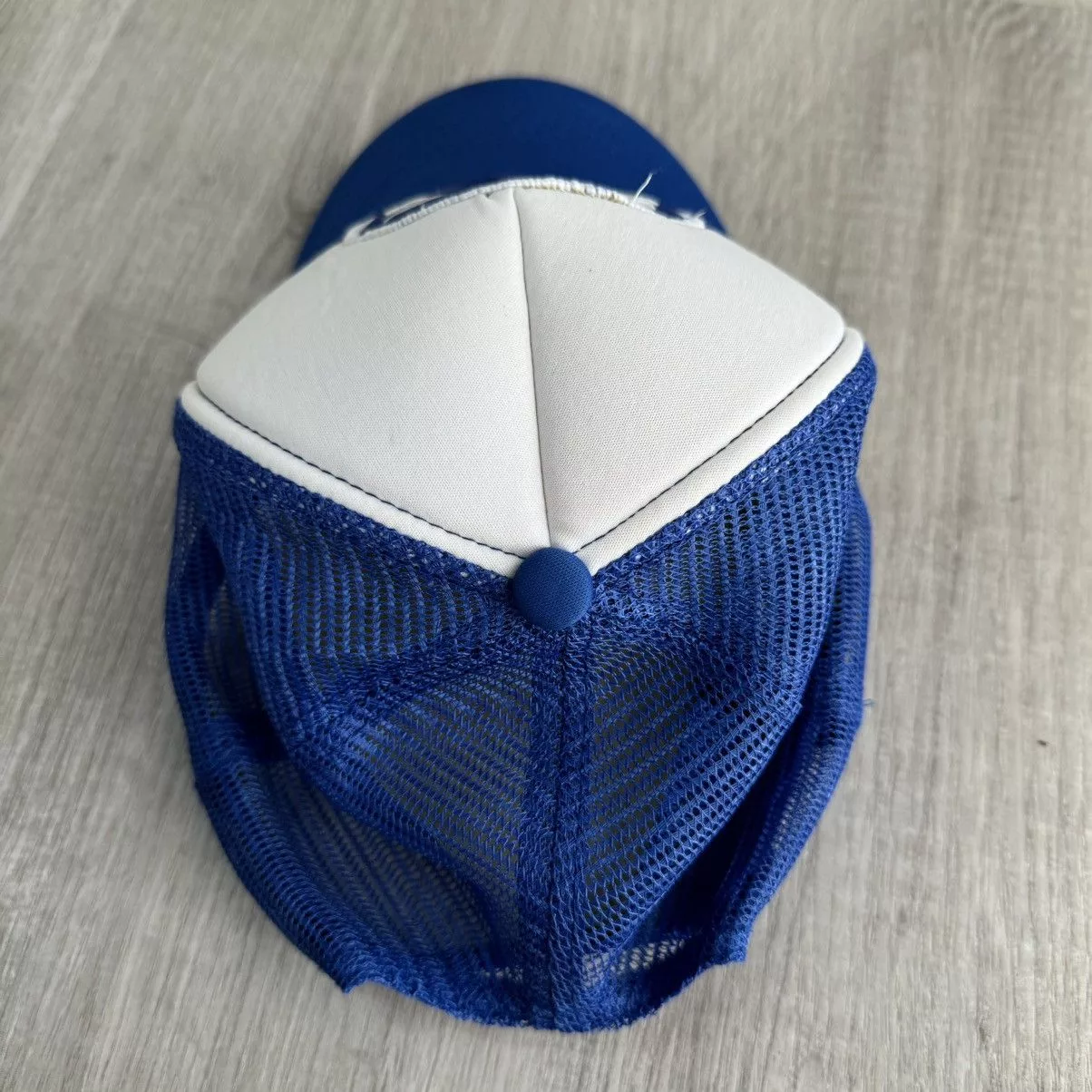 Vintage Hats Vintage Fuck Cap Blue