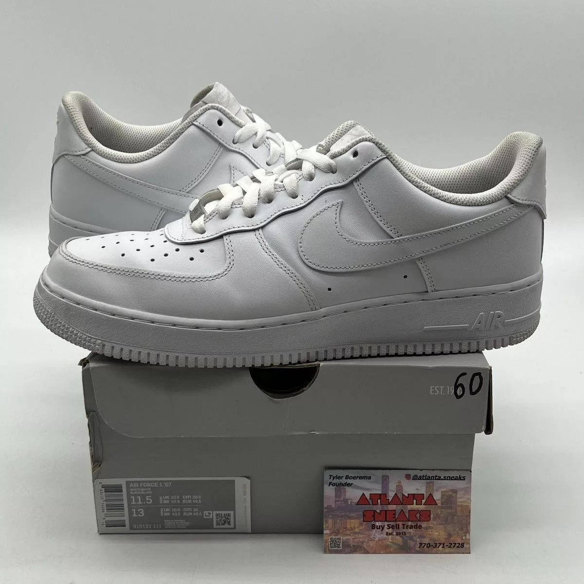 Nike Low Top Sneakers Nike Air Force 1 07 white