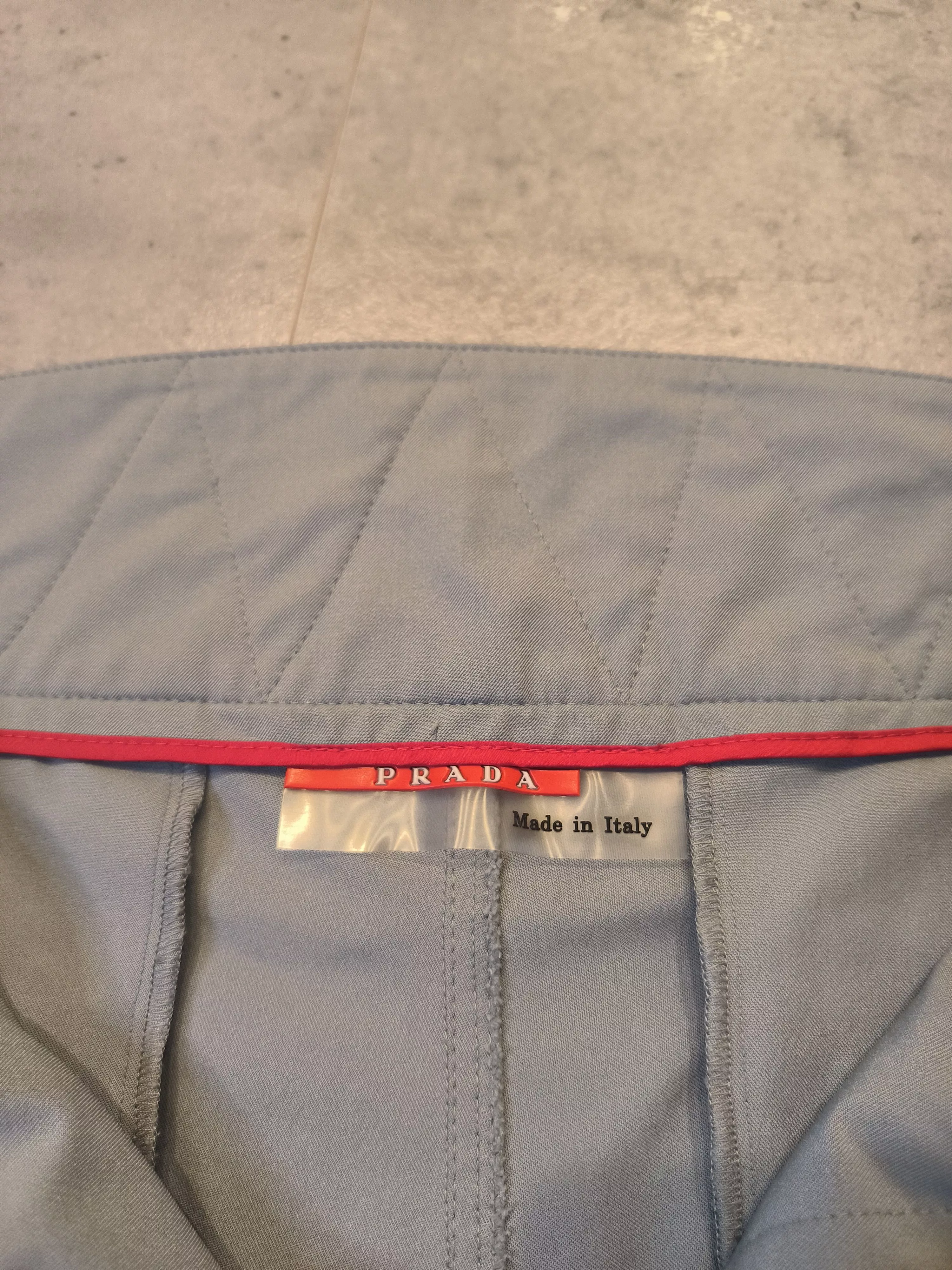 Prada Pants Bell-Bottom Basic Made in Italy Flared Gray