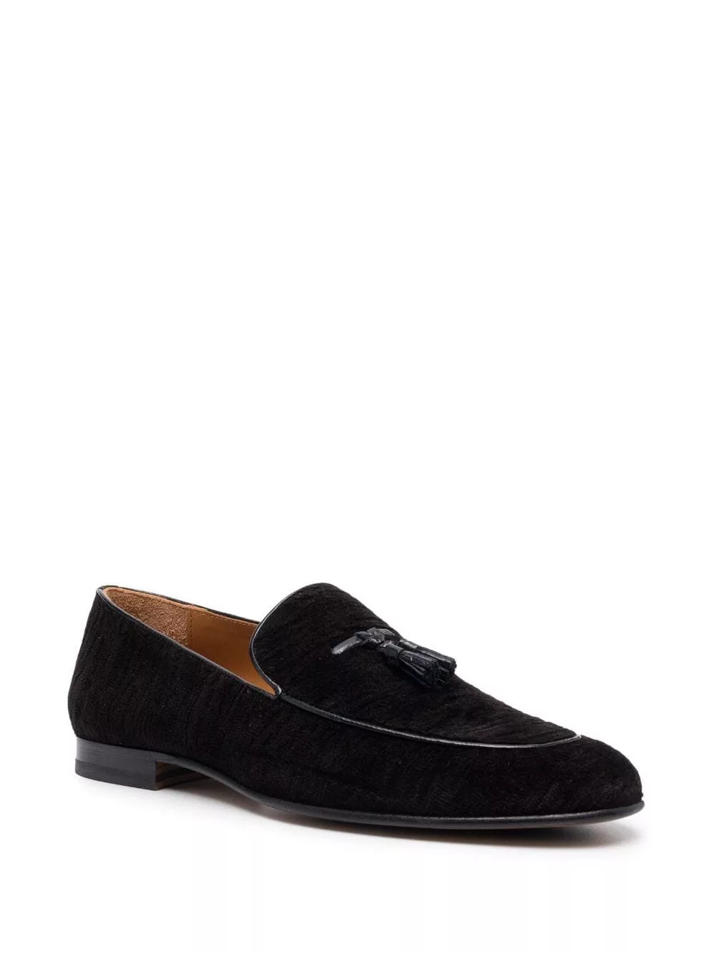 Tom Ford Formal Shoes Tom Ford Liam Suede Loafers Black