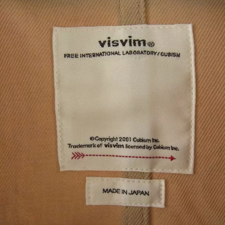 Visvim Light Jackets VISVIM VARJAK SHOP COAT BEIGE jacket