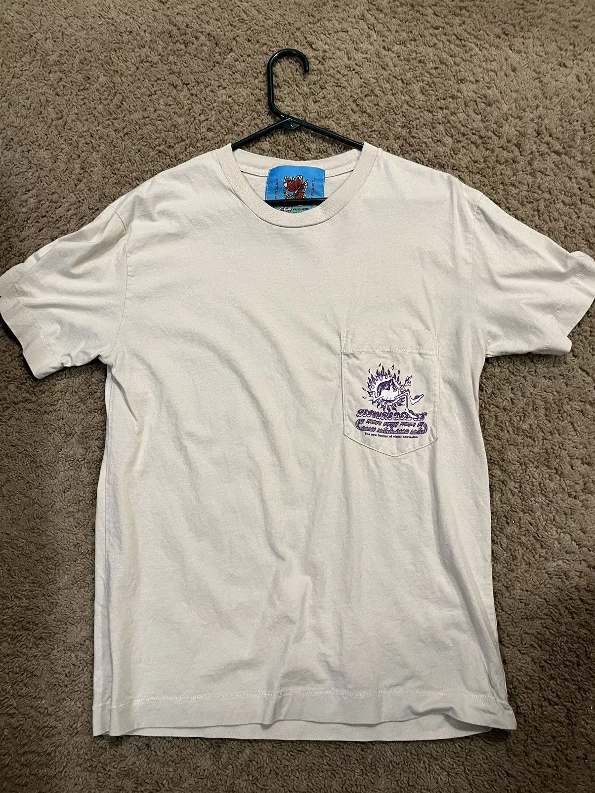 Jungles Short Sleeve T Shirts Jungles tee Beige