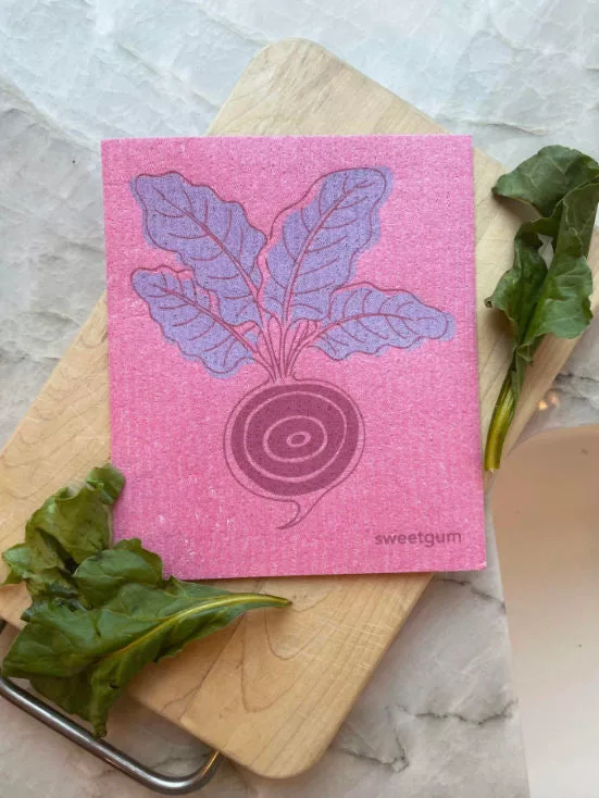 Beet Swedish Dishcloth