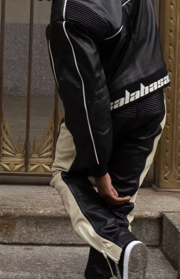 Yeezy Casual Pants UNRELEASED YEEZY SEASON 5 LEATHER BIKER PANTS Multi