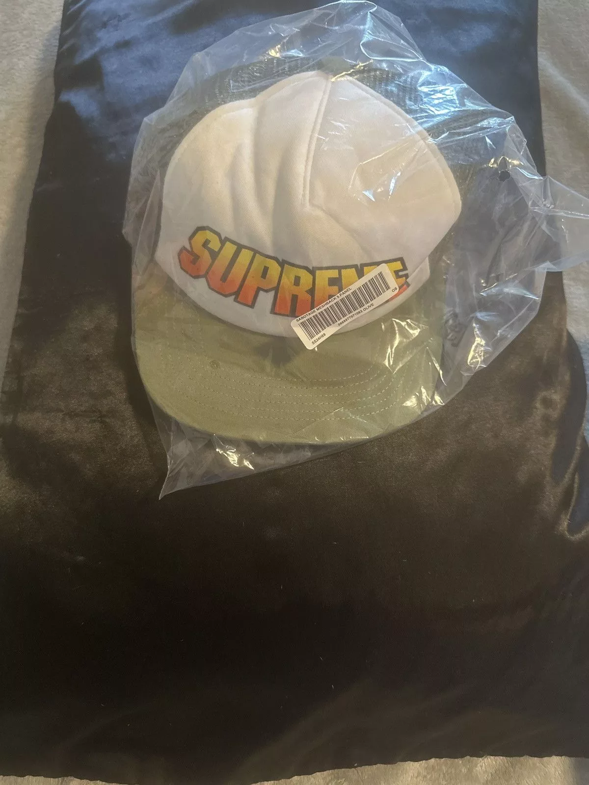 Supreme Hats Supreme Sabotage meshback 5 panel Green
