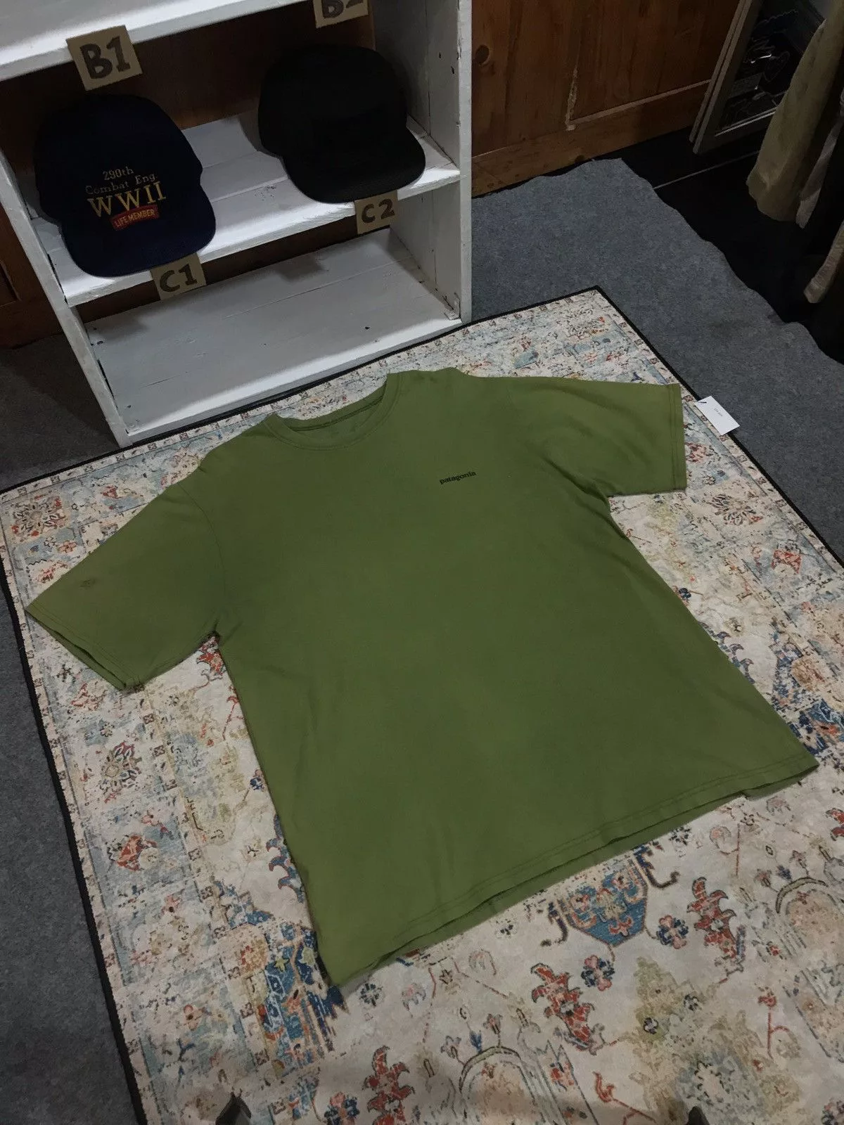 Patagonia Shirts Button Ups t-shirt patagonia green