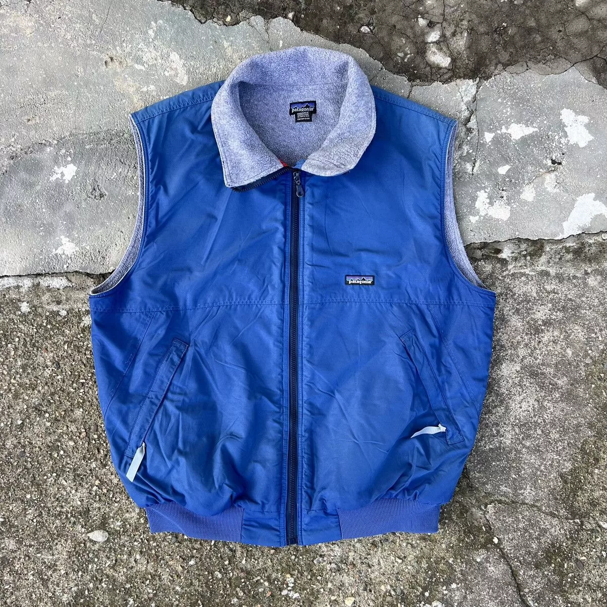 Patagonia Light Jackets Patagonia × Vintage Vintage Patagonia jacket sleeveless Blue Gorpcore