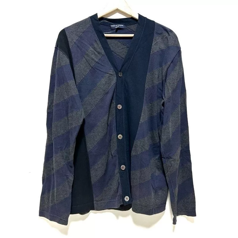 Comme des Garcons Homme Sweaters Knitwear Comme des Garcons Homme Sweater Overall Pattern Cardigan Multicolor