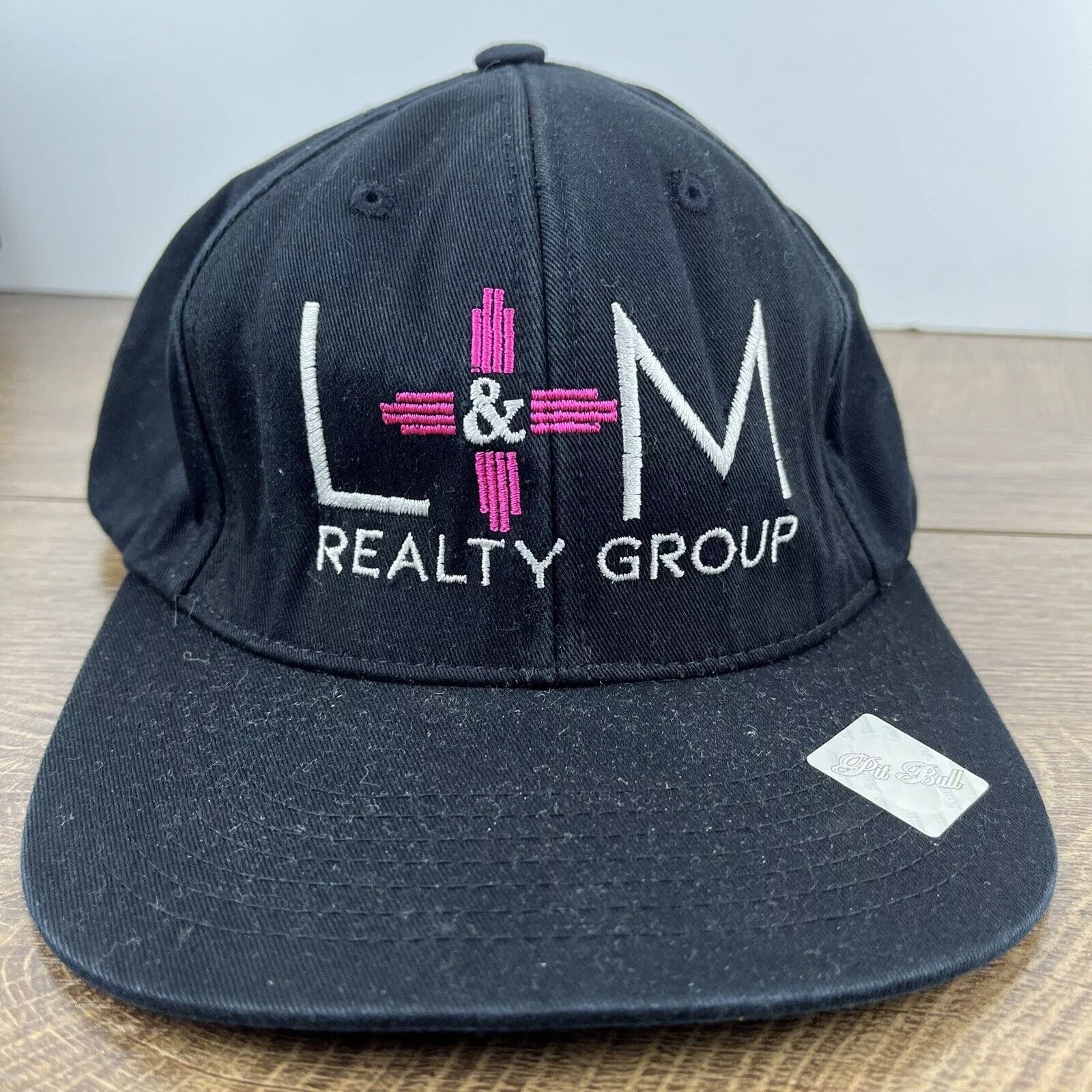 Other Hats Other L&M Realty Group Hat LM Hat Black Hat Adjustable Snapback Ad