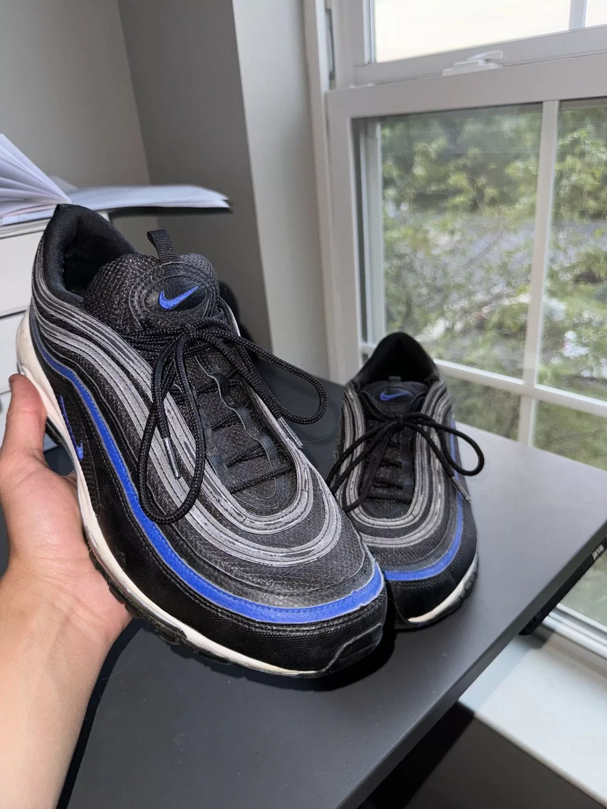 Nike Low Top Sneakers Nike Air Max 97 “Mesh” sz 13 Black