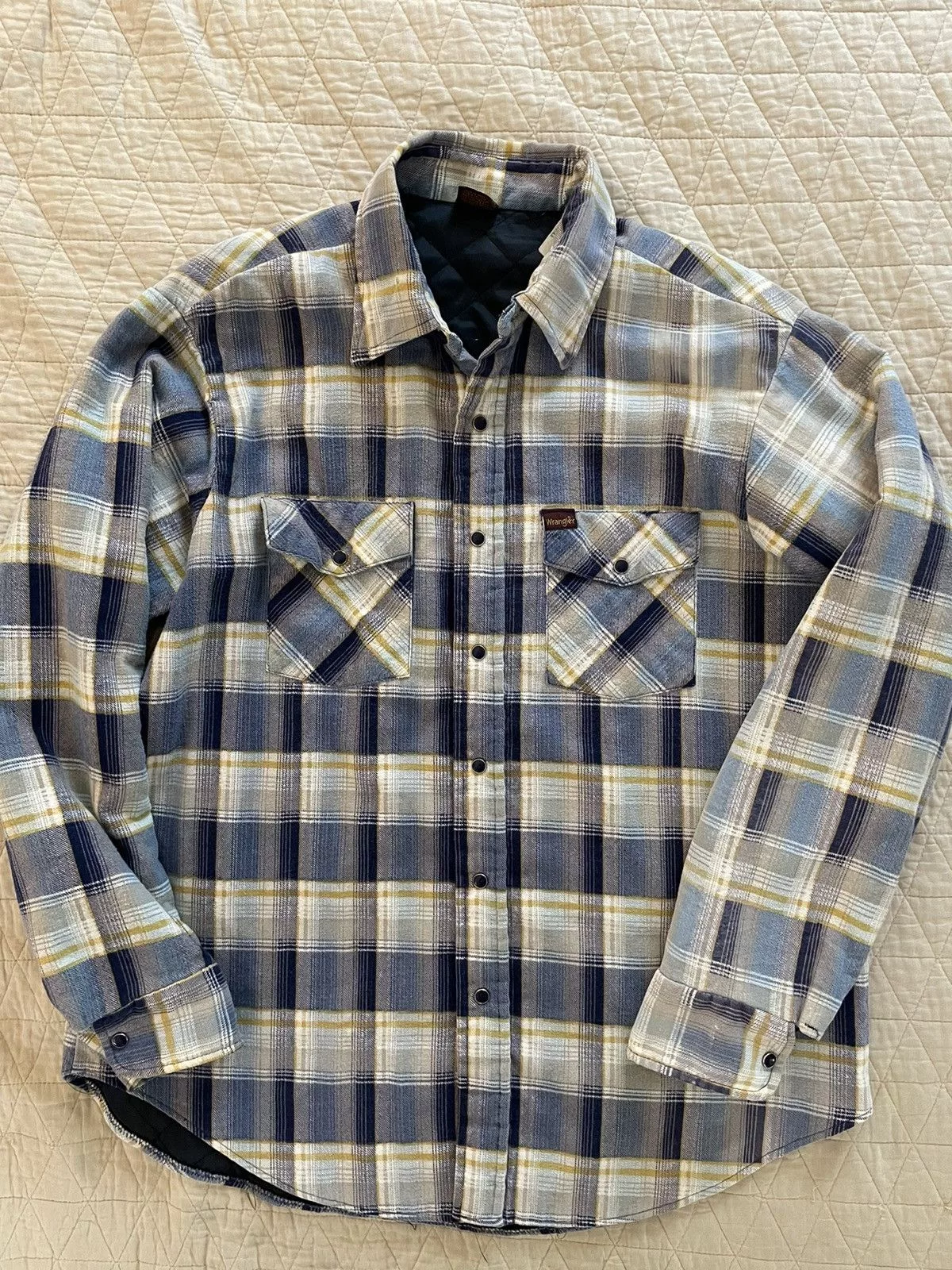 Vintage Light Jackets Vintage × Wrangler Vintage Snap Front Chores Shacket Multi