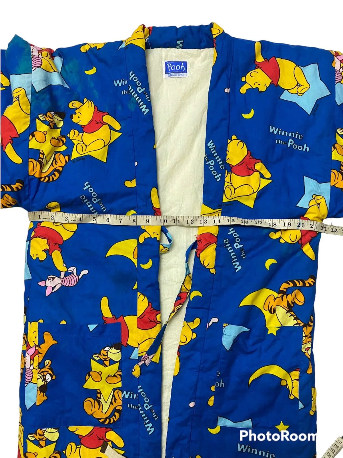 Disney Bombers Disney Pooh Full Print Printed Pyjamas Blue