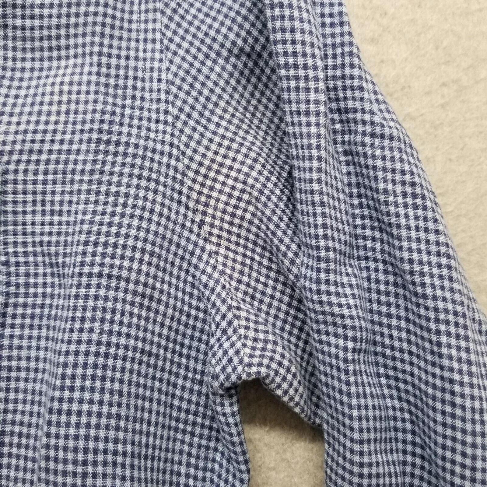 Peter Millar Shirts Button Ups Peter Millar Shirt Mens L Button Up Long Sleeve 100% Linen Blue