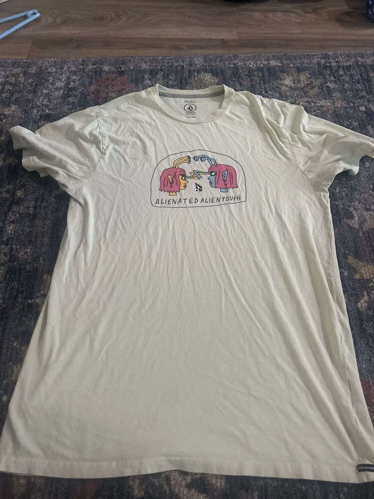 Volcom Short Sleeve T Shirts Volcom Yellow