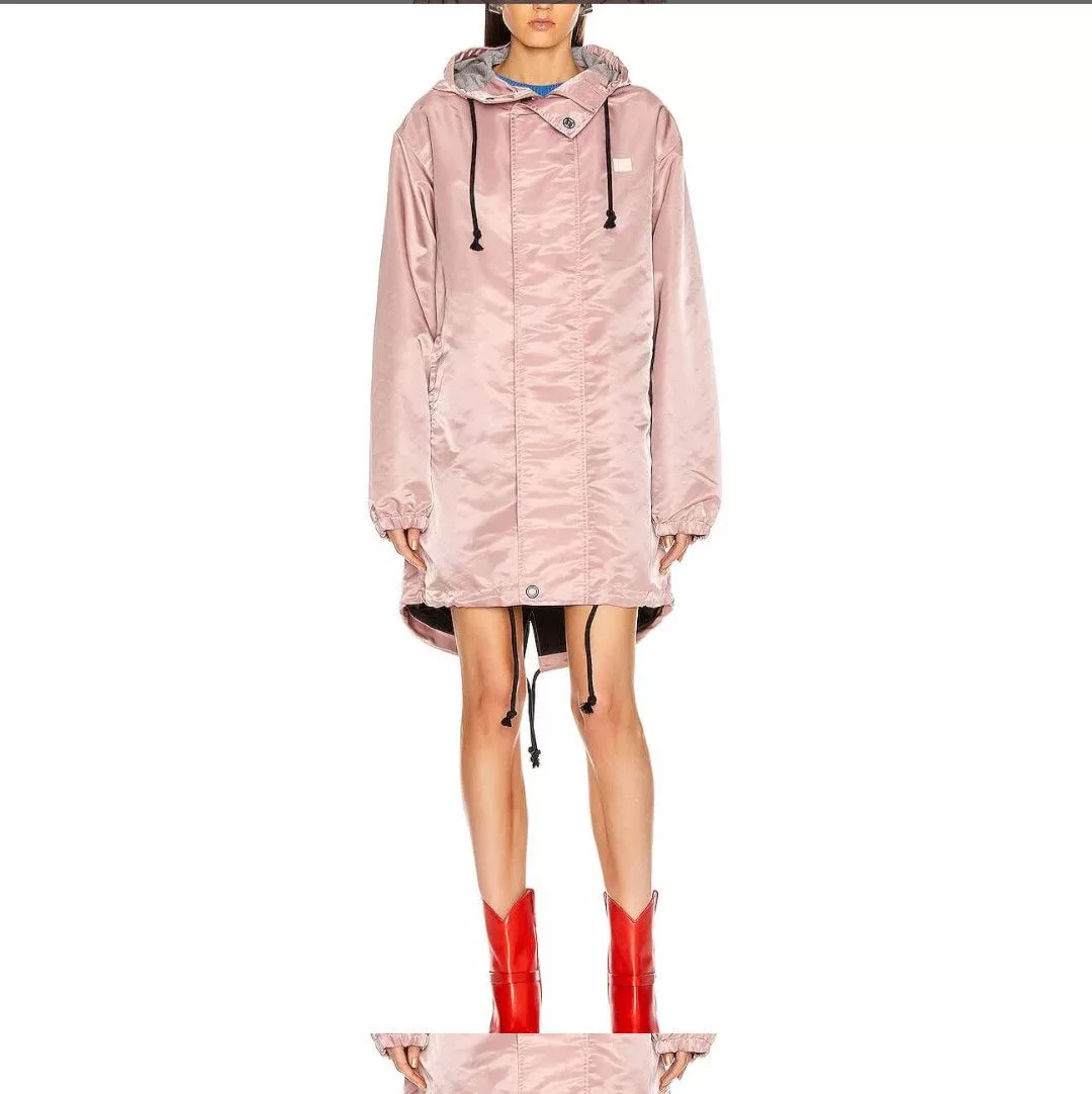 Acne Studios Sweatshirts Hoodies Acne studios parka Pink