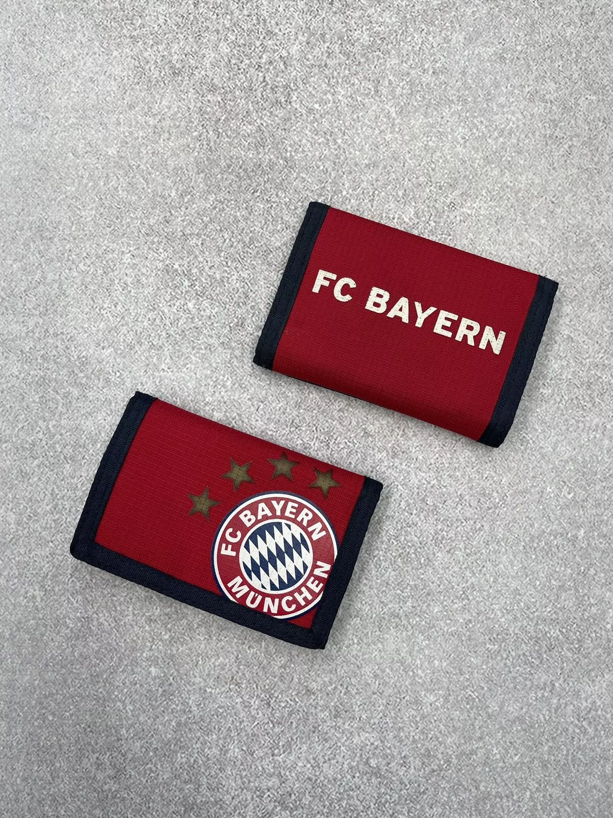 Vintage Wallets Vintage FC Bayern Munchen Wallet Red Streetwear