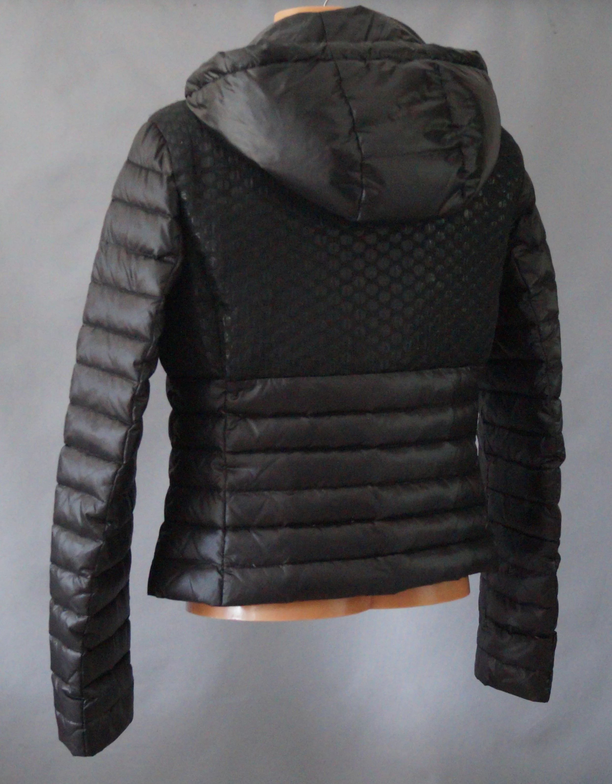 Armani Down Jackets Armani Jeans womens down jacket L size Black