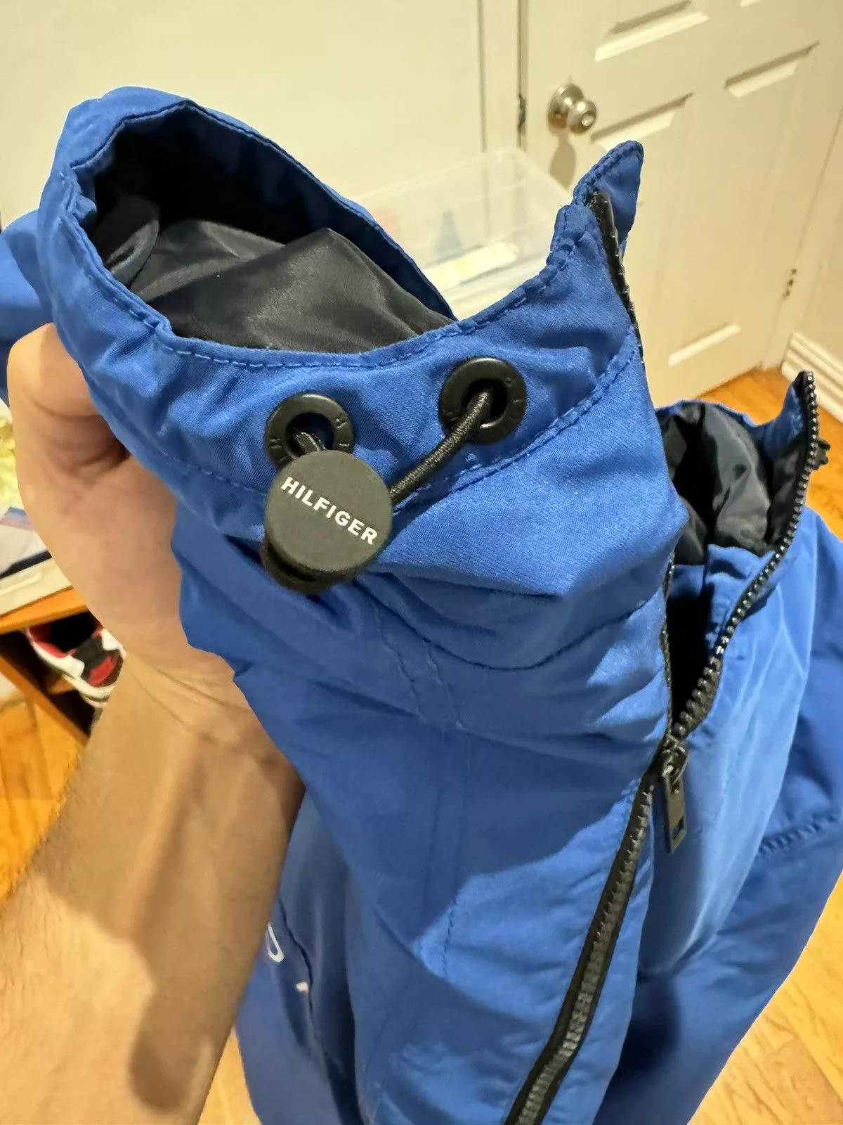 Tommy Hilfiger Light Jackets Tommy Hilfiger Waterproof Pullover Blue