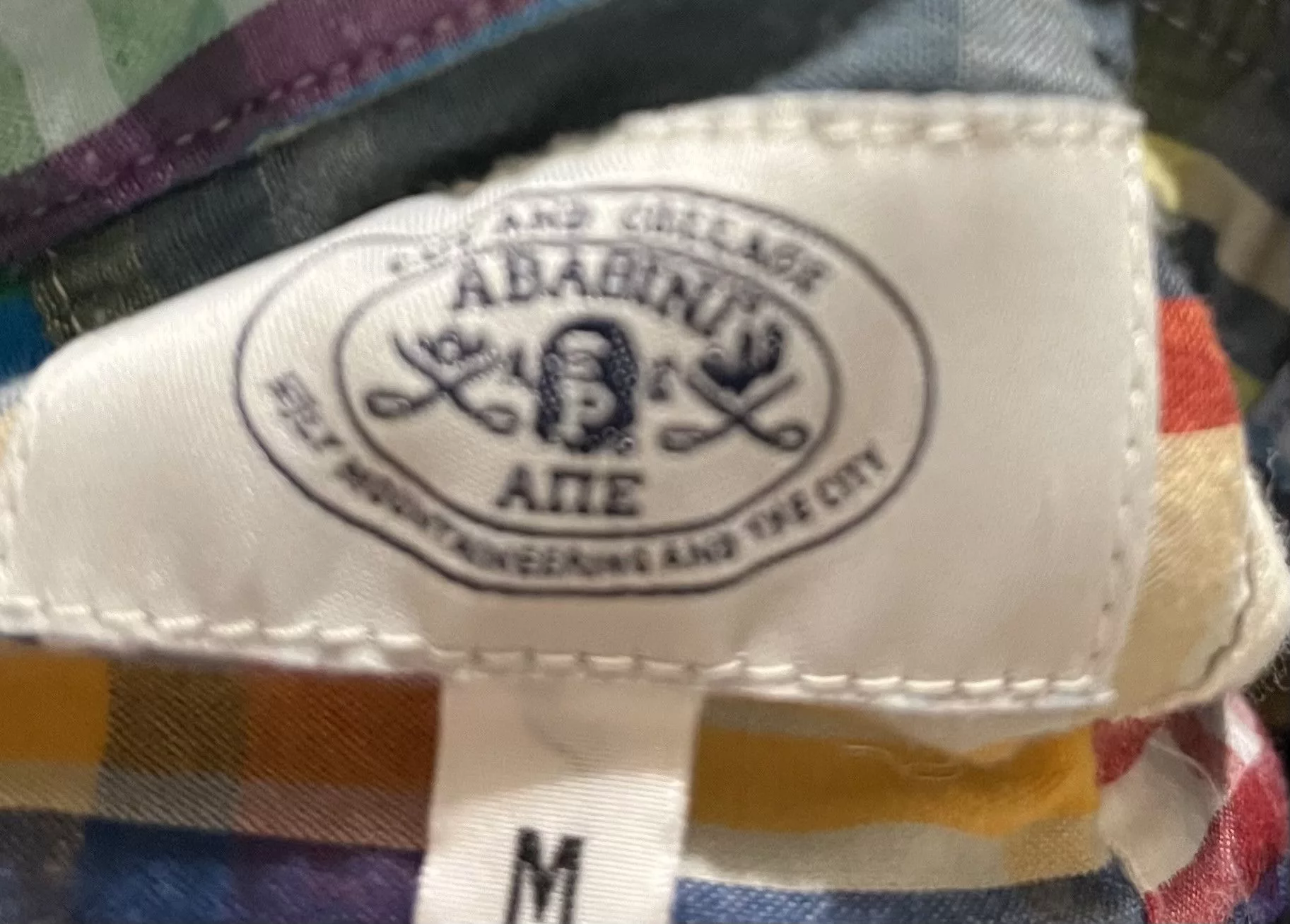 Bape Polos Bape camo Long sleeve Button Up Shirt Multi