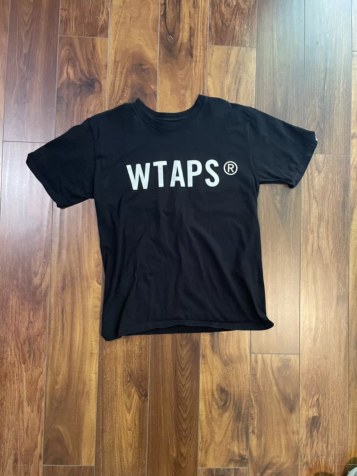 Wtaps Short Sleeve T Shirts WTAPS WTVUA Tee Black
