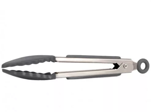 Mini Charcoal Silicone Tongs