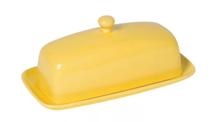 Rectangle Lemon Butter Dish