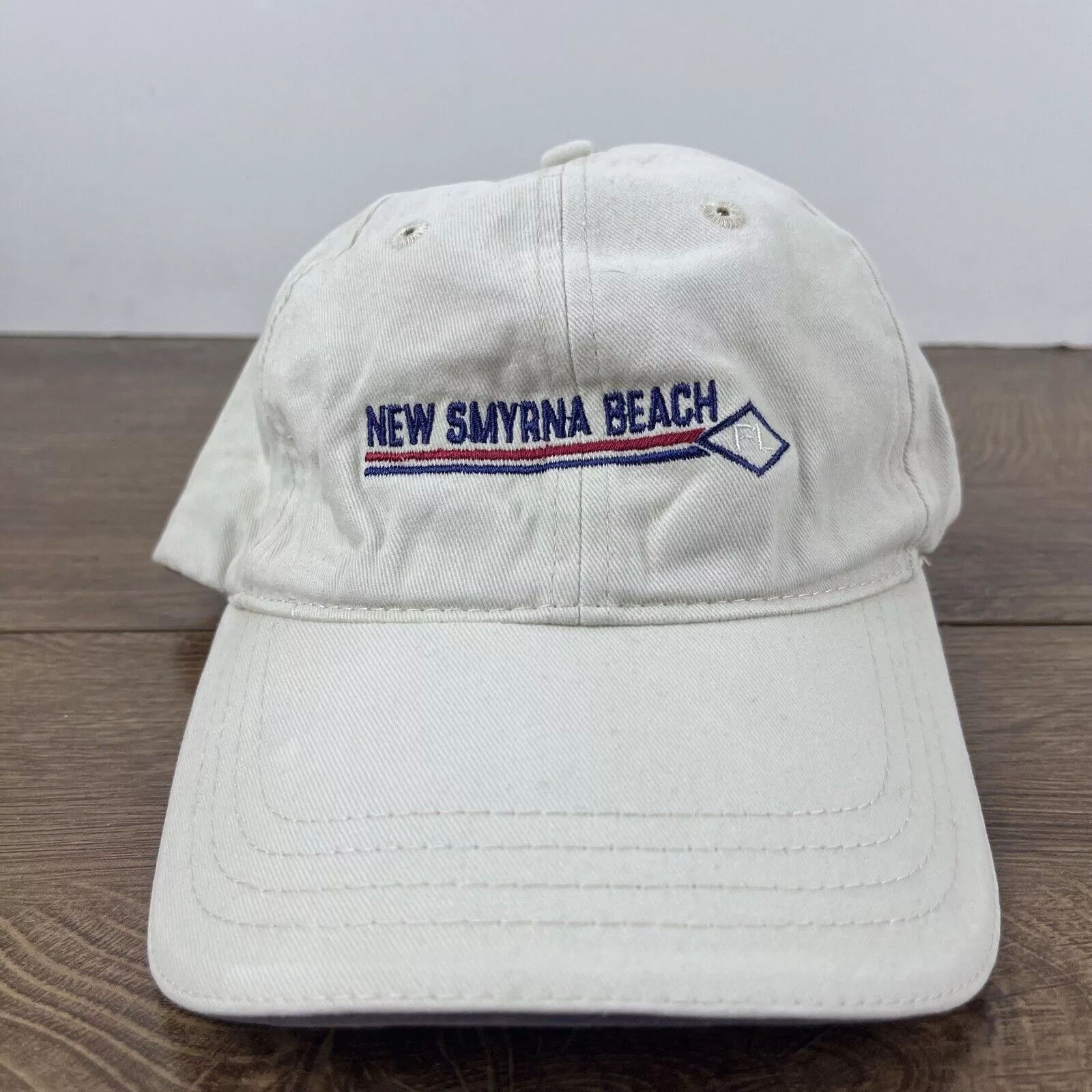 Other Hats Other New Smyrna Beach Florida Hat White Cap Hat Adjustable Hat Wh