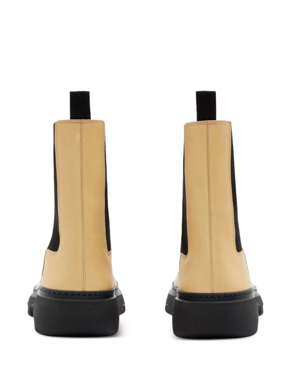 Burberry Boots Burberry Creeper leather ankle boots Beige