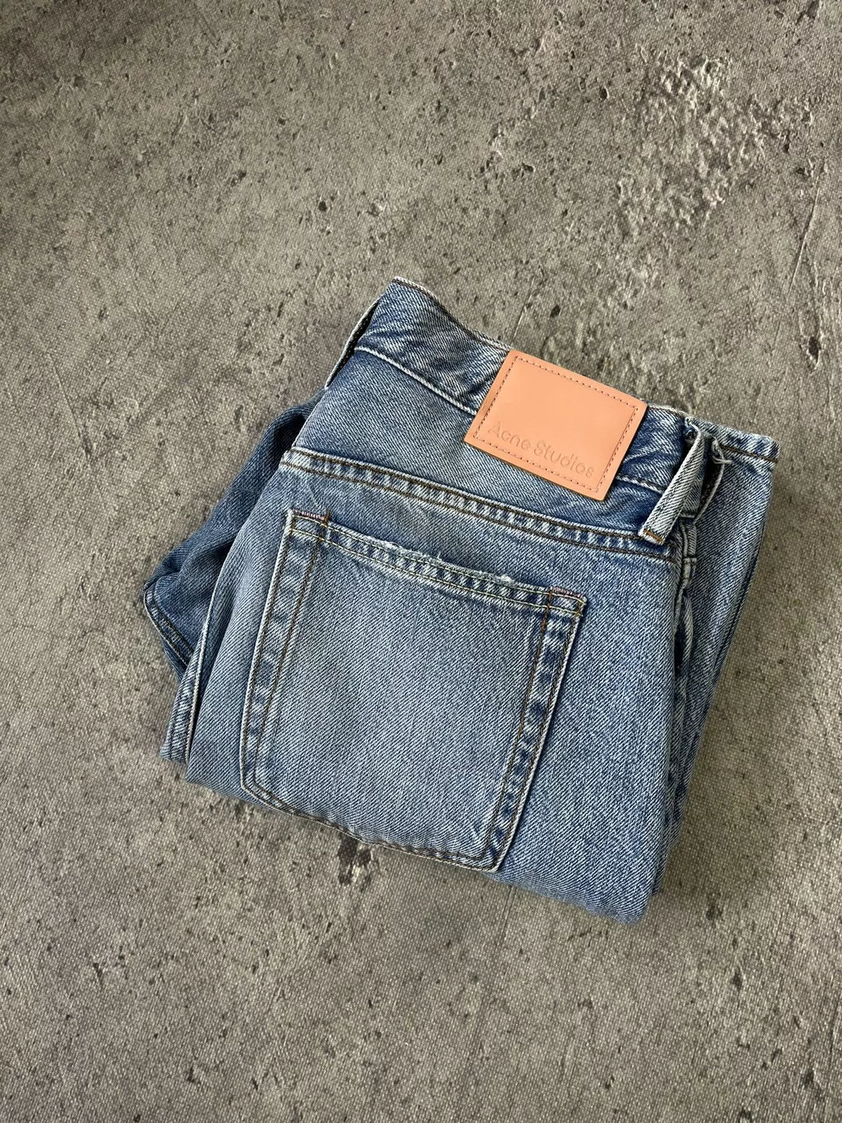 Acne Studios Jeans Acne Studios × Designer Acne Studios Straight Jeans Blue Luxury