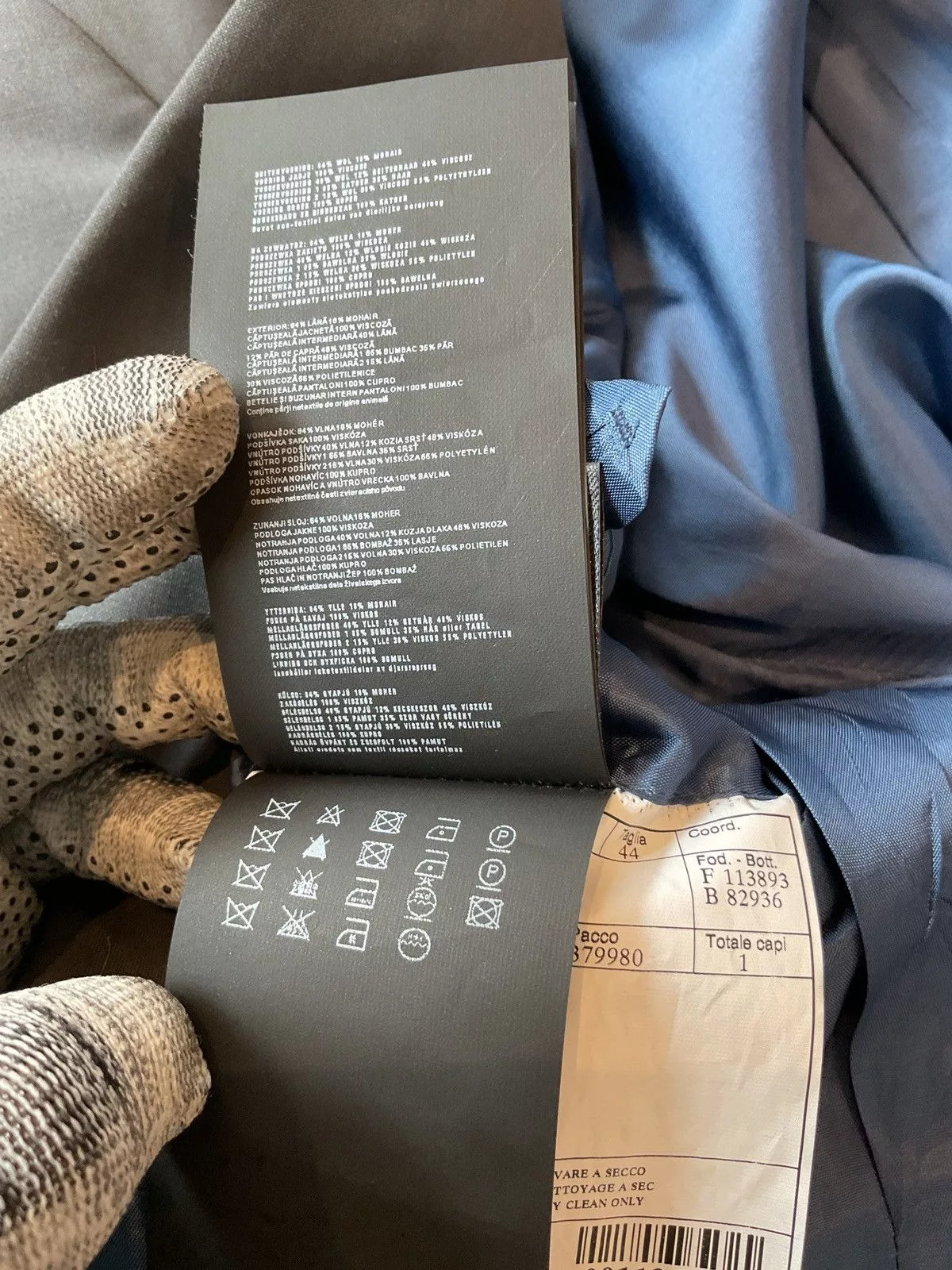 Prada Suits Prada Suit (blazer + trousers) 44R Gray