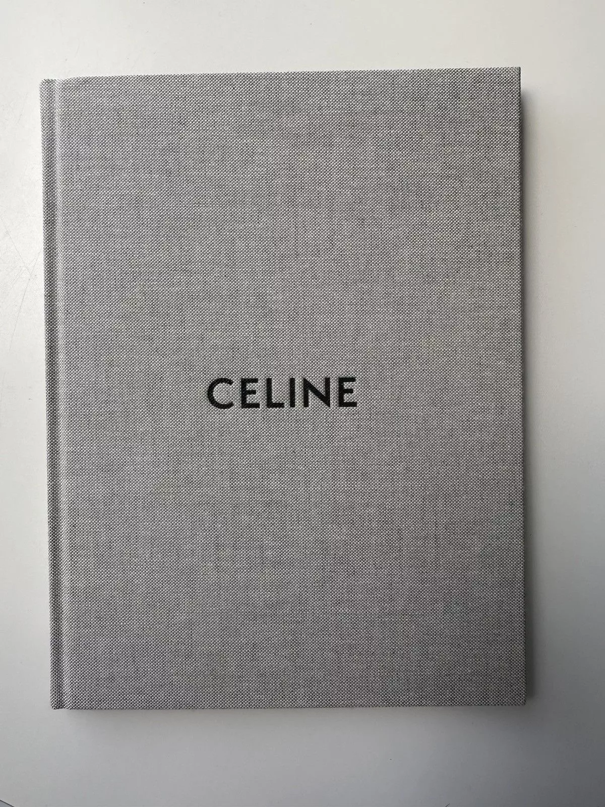 Celine Miscellaneous Celine × Hedi Slimane Celine Les Invalides Invitation Poster Book White