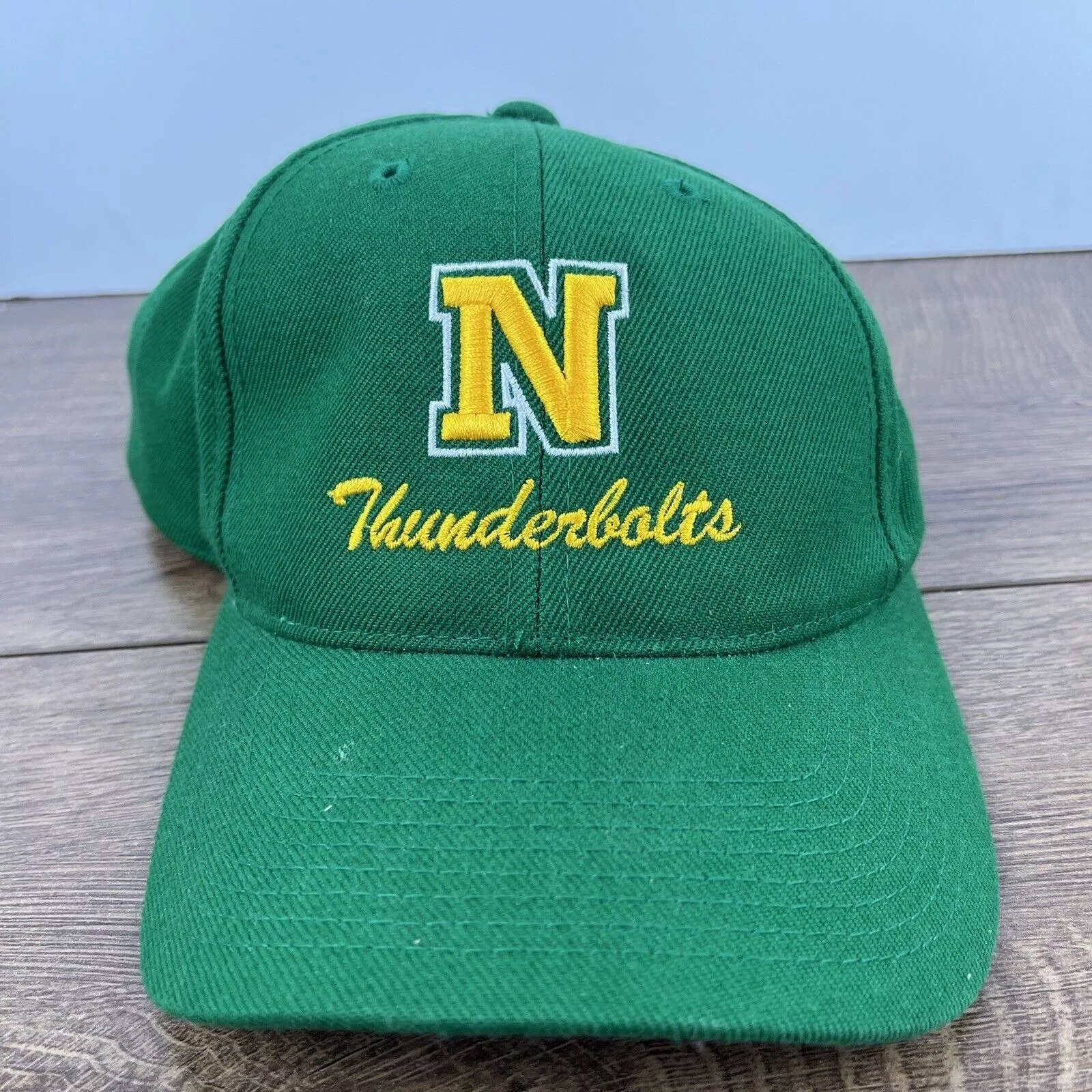 Other Hats Other N Thunderbolts Hat Thunderbolts Green Hat Snapback Adjustabl