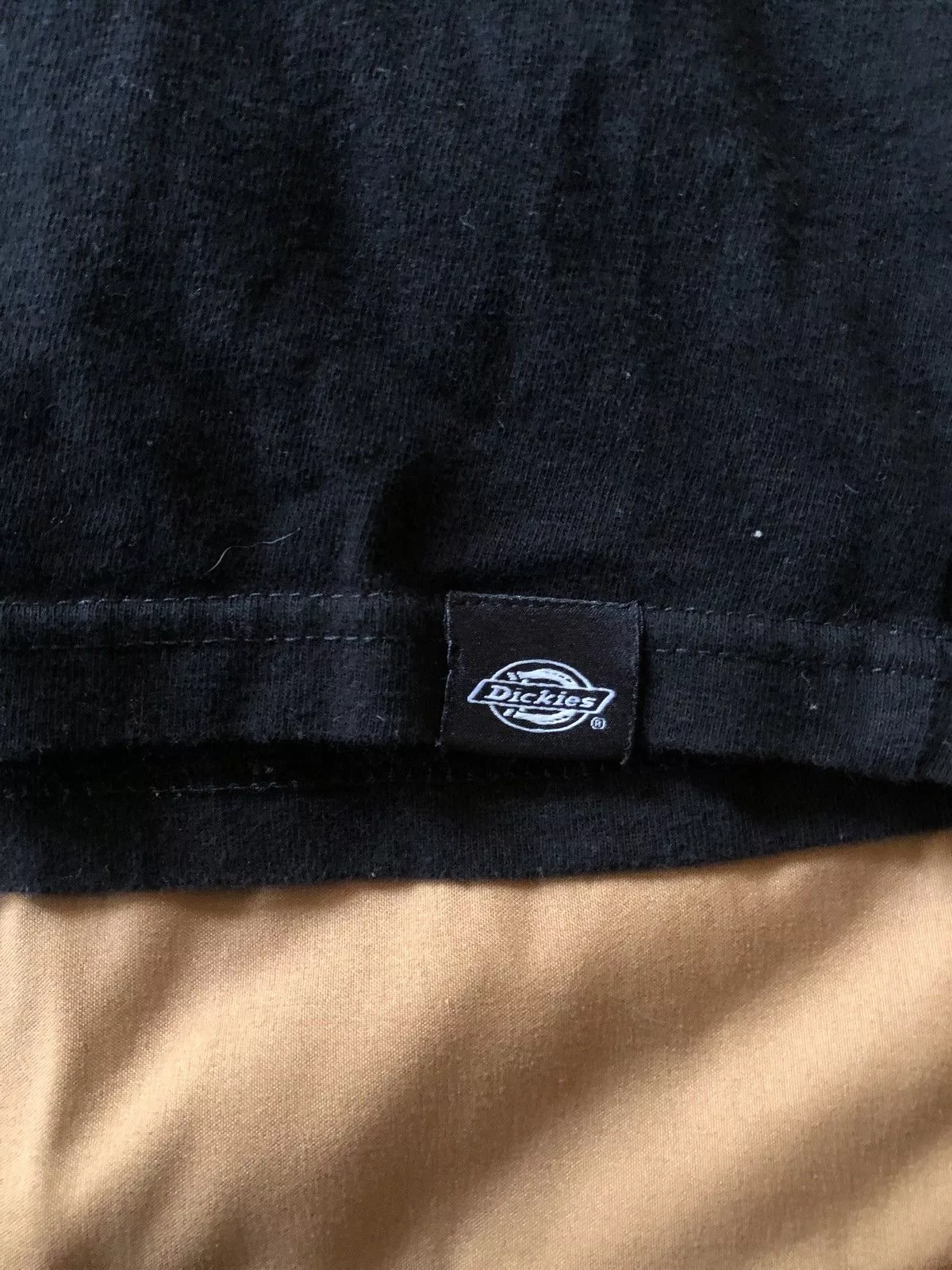 Dickies Short Sleeve T Shirts Dickies × Vintage Black Dickies graphic logo tee Streetwear