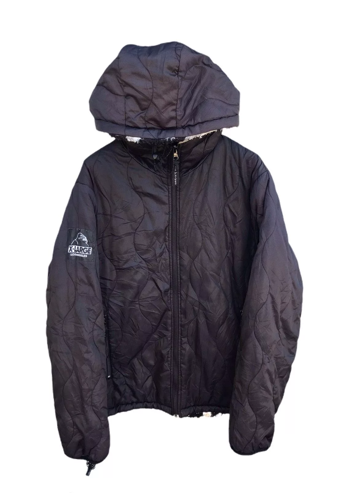 Wild Things Light Jackets Wild Things × X-LARGE X-large x wild things reversible jacket hooded Black
