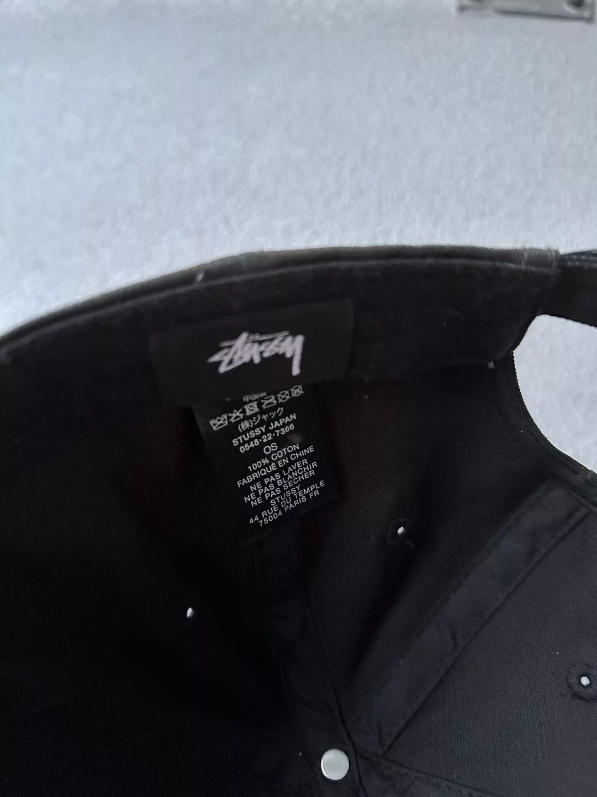 Stussy Hats STUSSY SMALL LOGO HAT BLACK