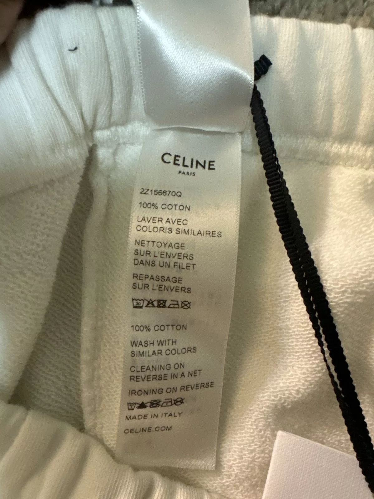 Celine shorts White