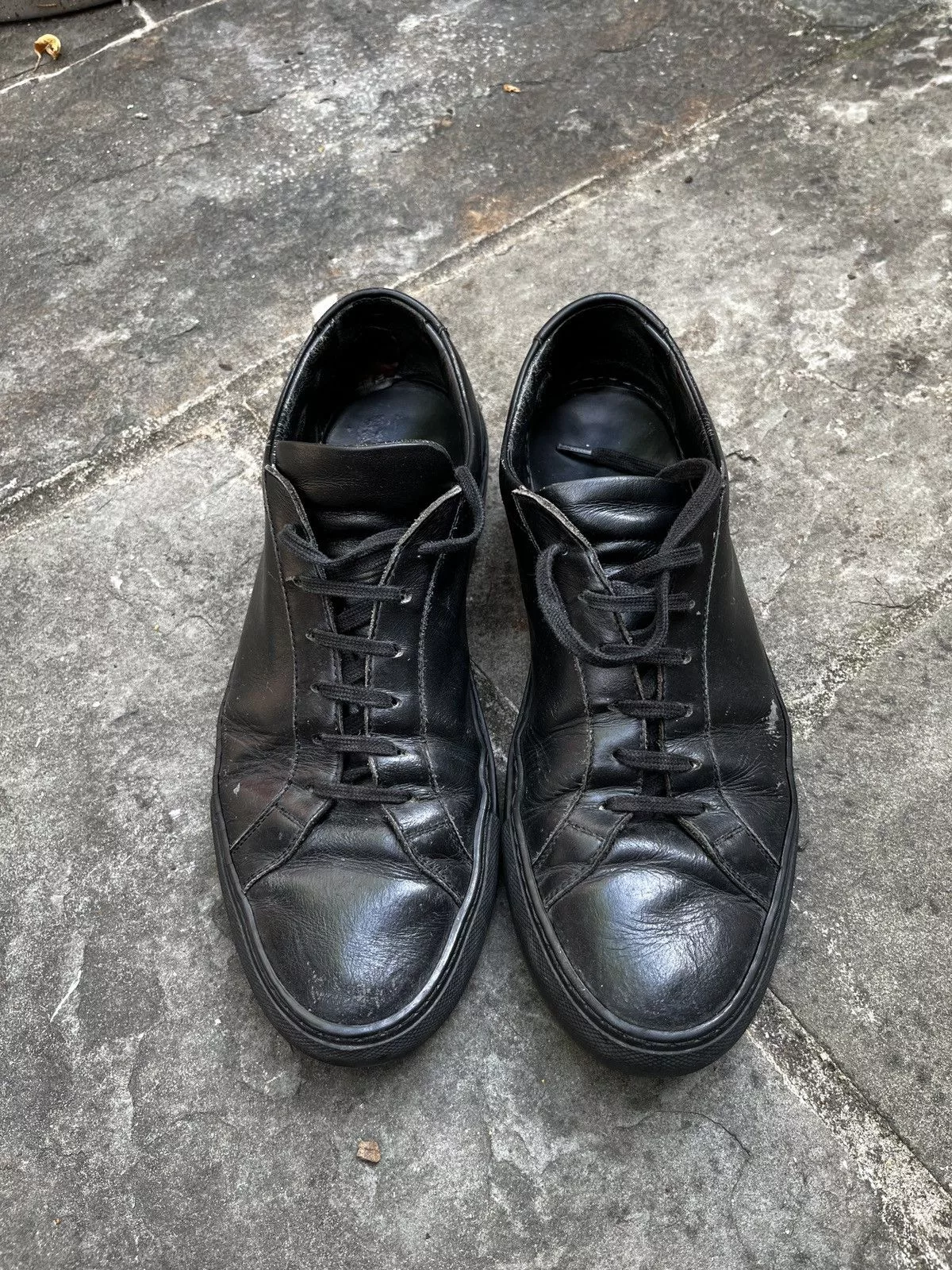 Common Projects Low Top Sneakers Common Projects Achilles Low Black