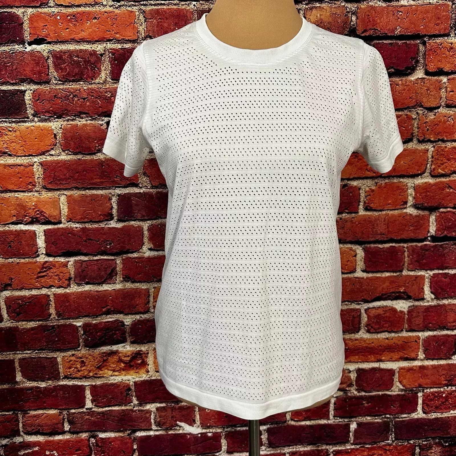 Lululemon Tank Tops Lululemon tee size 10 White