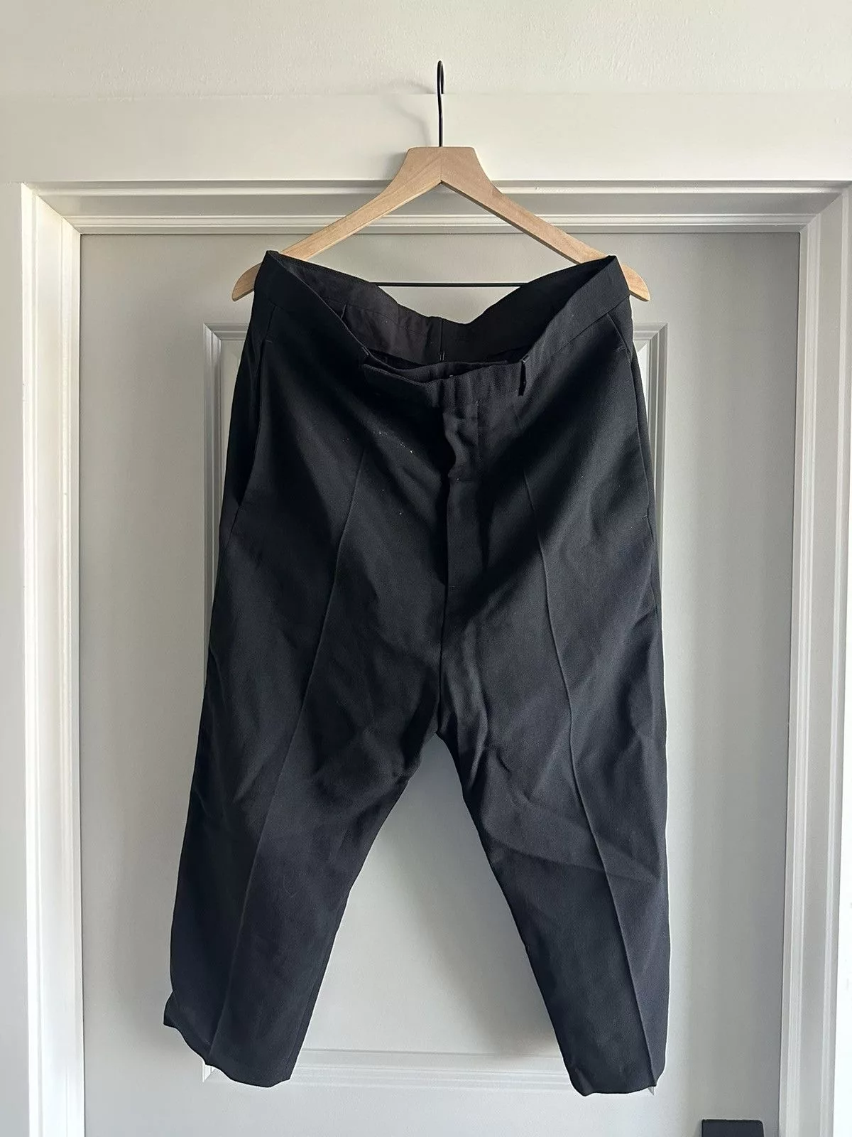 Rick Owens Cropped Pants Rick Owens Rick Owen’s cropped trousers Black