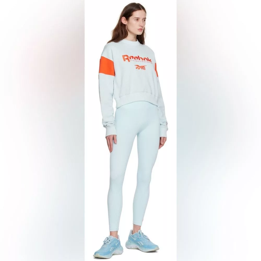 Reebok Low Top Sneakers NWT Reebok x Victoria Beckham baby blue casual athletic sty
