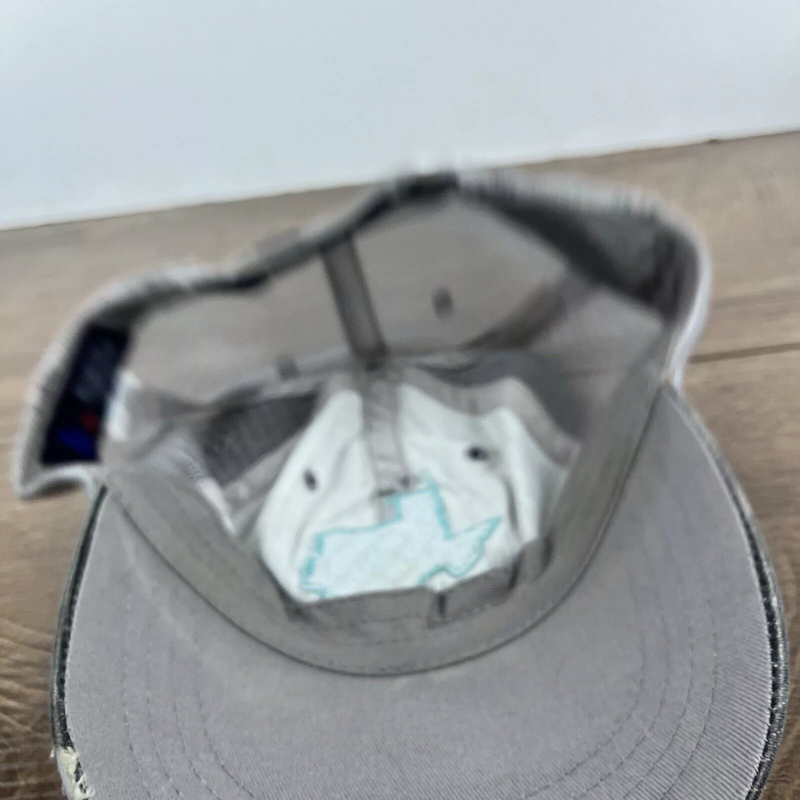 Other Hats Other Texas Hat Texas State Shape Hat Gray Adjustable Hat Gray Adu