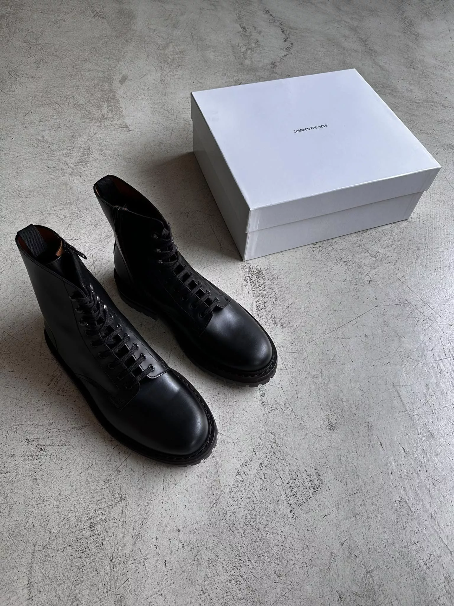 Common Projects Boots Common Projects Combat Boot Black 2401 7547 US 12 EU 45