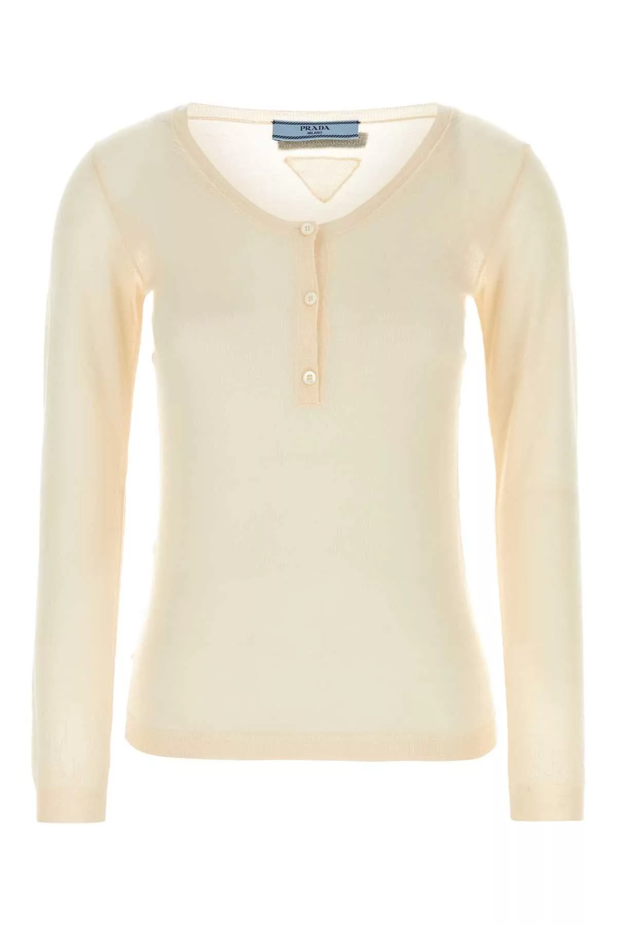 Prada Sweaters Prada Skin Pink Cashmere Blend Sweater Multi