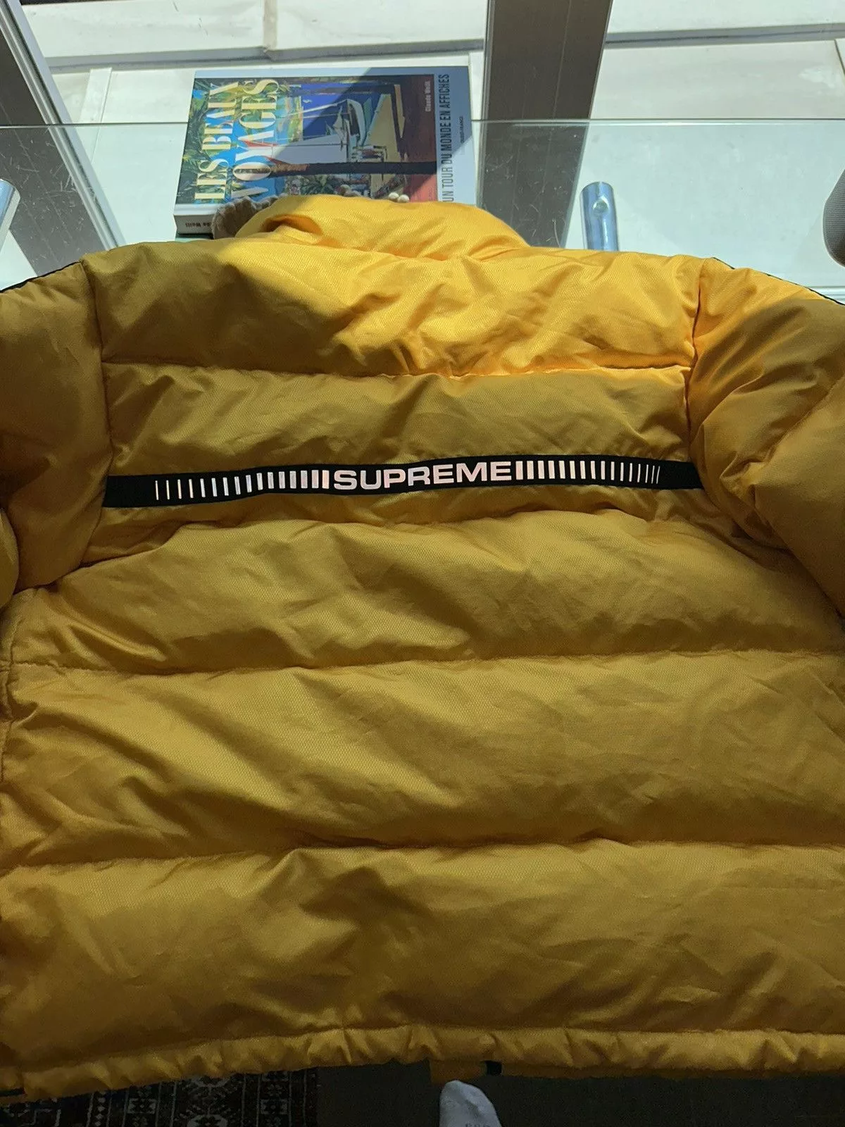 Supreme Heavy Coats Supreme Yellow Puffer Reflective