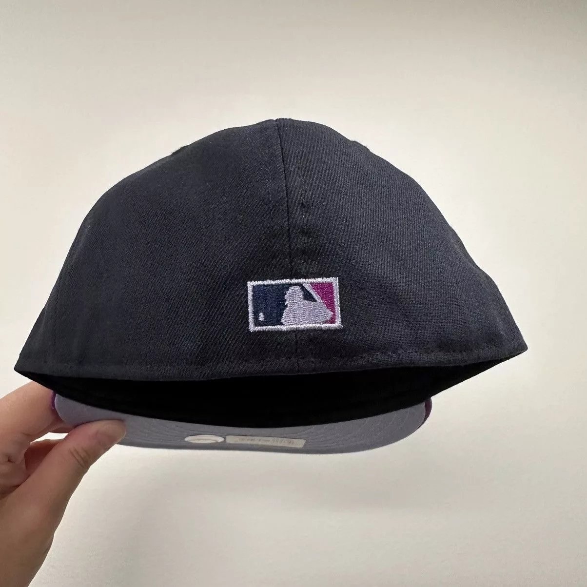 Hat Club Hats Hat Club Houston ASTROS script Hatclub’s “Grape Jelly” 7 3/8 Blue Sportswear