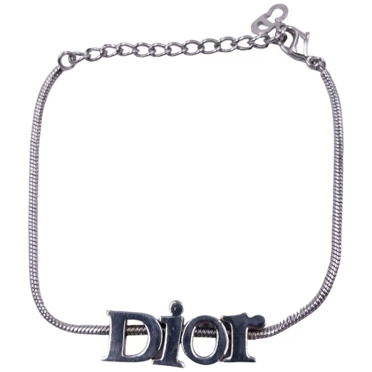 Dior Bracelets Vintage Dior Silver Charm Bracelet