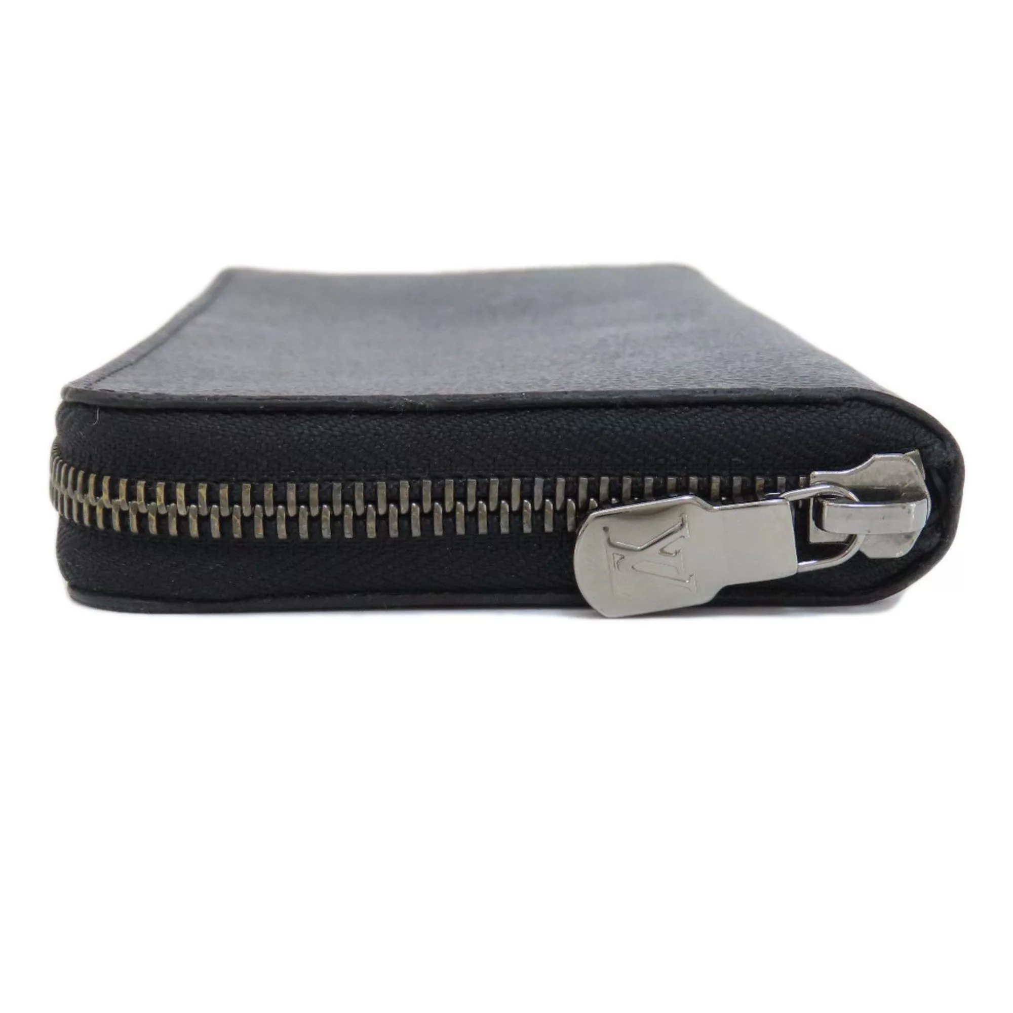 Louis Vuitton Wallets Louis Vuitton M62295 Zippy Wallet Vertical Long Monogram Eclipse Men's Black