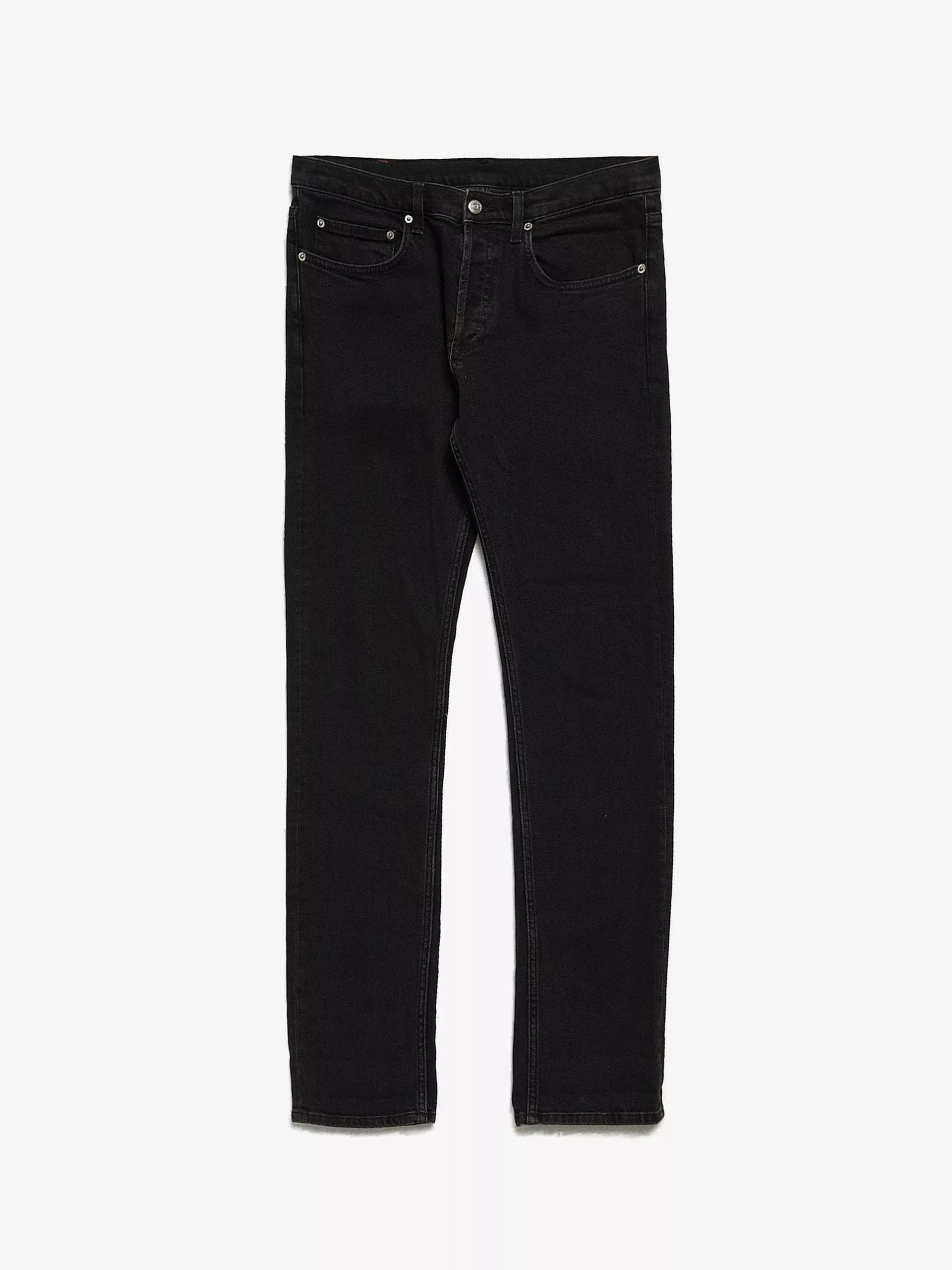 Sandro Denim Sandro Black Buttoned Cotton Jeans