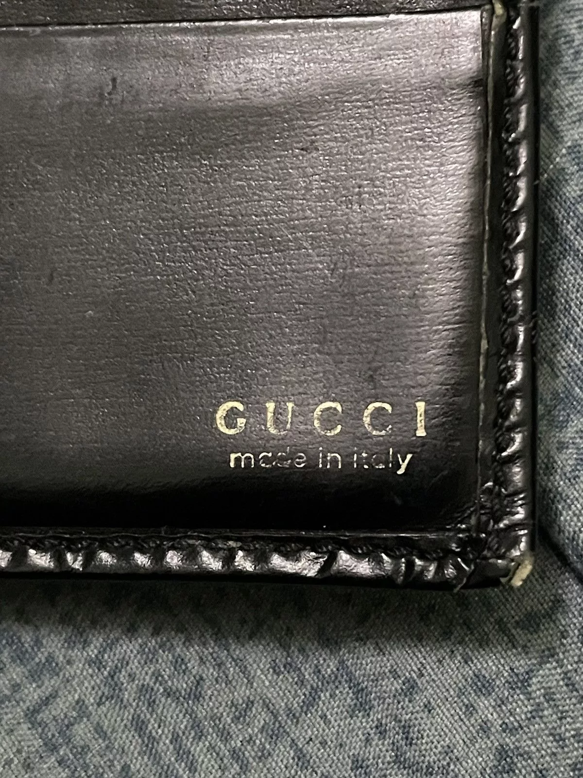 Gucci Wallets Gucci × Vintage Gucci Black