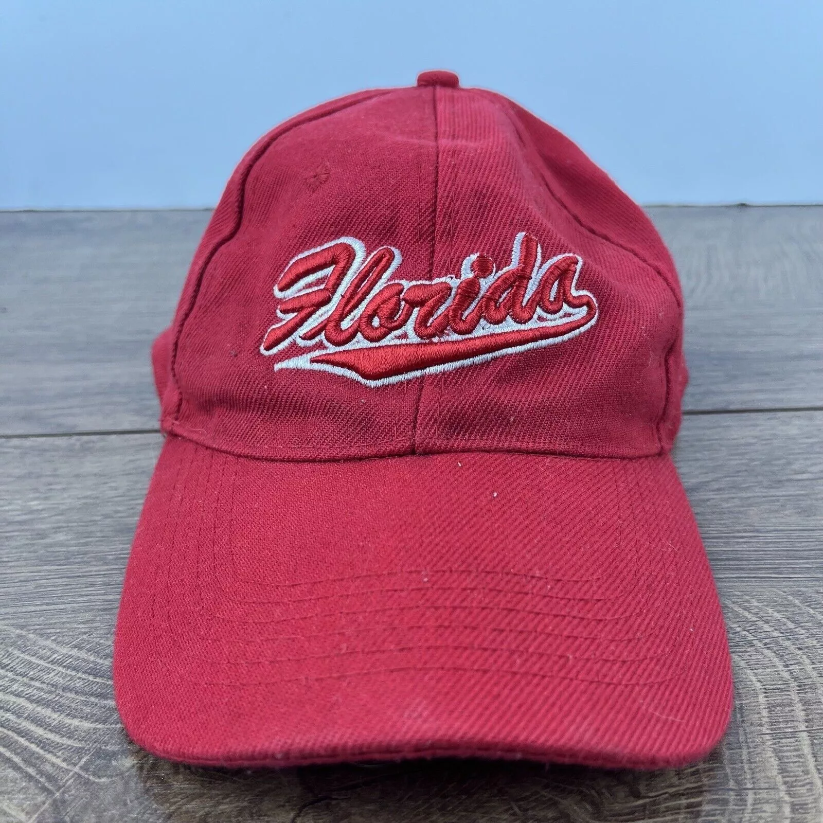 Other Hats Other Florida Red Hat Florida Baseball Hat Red Hat Adjustable Hat